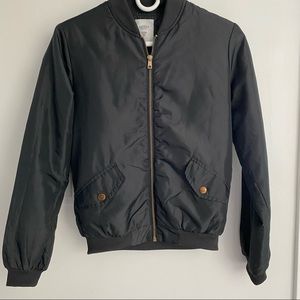 Guess Black Bomber Jacket Small